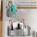 Bathroom Toilet Strong Suction Cup Rack Kitchen Washstand No-Drill Hanging Basket Storage Bin Miscellaneous No-Nail_maomaolike.com