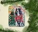 English Springer Spaniel Christmas Porcelain Ornament Christmas Tree Hanging Decorations For Home Christmas Holiday, Rectangle, Gift, Multicolor_maomaolike.com