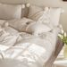 Wholesale French Style Girl Princess Lace Trim Pom-Pom Pure Four-Piece Full Yarn-Dyed Washed Cotton 4-Piece Set_maomaolike.com