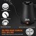 VEVOR 1L Electric Gooseneck Kettle, 1200W Fast Heating Gooseneck Pour Over Coffee Tea Kettle, 304 Food Grade Stainless Steel Hot Water Boiler Heater With Boil-Dry Protection, Auto Shut-off_maomaolike.com
