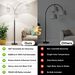 Three-Color Temperature & Dimmable Three-Head Floor Lamp Create A Cozy Home Lighting Ambiance_maomaolike.com