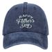 Unisex Washed cotton embroidery Dady letter baseball cap Father's Day gift hat Hip hop hat_maomaolike.com