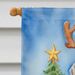 Weimaraner Christmas Reindeer House Flag Large Porch Sleeve Pole Decorative Outside Yard Banner Artwork Wall Hanging, Polyester, House Size, Multicolor_maomaolike.com