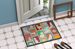 Lots Of Cream Golden Retriever Doormat Front Door Mat Indoor Outdoor Rugs For Entryway, Non Slip Washable Low Pile, 24H X 36W_maomaolike.com