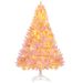 6' Tall Prelit Christmas Tree Douglas Fir Artificial Christmas Tree With Realistic Branches, 250 Warm White LED Lights And 1000 Tips_maomaolike.com