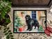 Newfoundland Cozy Christmas Doormat Front Door Mat Indoor Outdoor Rugs For Entryway, Non Slip Washable Low Pile, 24H X 36W_maomaolike.com