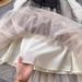 Women's Clothing new mesh dress female design sense splicing slim waist medium length first love fairy dress_maomaolike.com