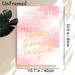 Lash Therapy Session Welcome Painting Poster, Soft Pink Watercolor Style Poster, Playful Humorous Text Design, Ideal For Beauty Salons And Lash_maomaolike.com