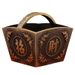 Brass Rice Bucket Relief Creative Home Study Decoration Antique Bronze Color Treasure Bowl Ornament Metal Crafts Wholesale_maomaolike.com