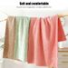 5-Piece Set Soft Absorbent Coral Fleece Quick-Drying Bathroom Cute Fun Design Face Towels For Home_maomaolike.com