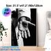 Karate Themed Painting Poster, Monochrome Close-up Of Karate Practitioner's Palm Poster, Captures Martial Arts Discipline, Ideal For Home Gym And_maomaolike.com