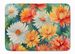 Chrysanthemums In Watercolor Memory Foam Kitchen Mat Machine Washable Anti-Fatigue Mat Cushion Comfort Bath Mat Or Kitchen Rug_maomaolike.com