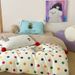 Wholesale INS Dopamine Cartoon Polka Dot Bear Embroidery Washed Four-Piece All 4-Piece Set Pure Cotton Bedding_maomaolike.com