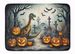 Dinosaurs Spooky Halloween Memory Foam Kitchen Mat Machine Washable Anti-Fatigue Mat Cushion Comfort Bath Mat Or Kitchen Rug_maomaolike.com