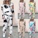 Women's Clothing autumn and winter printed casual long sleeved women's sports suit_maomaolike.com