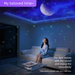 New High-Definition Astronaut Lamp Projector Starry Sky Living Room Bedroom Ceiling Decoration Music Atmosphere Ni_maomaolike.com