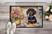 Decorating Easter Dachshund Doormat Front Door Mat Indoor Outdoor Rugs For Entryway, Non Slip Washable Low Pile, 24H X 36W_maomaolike.com