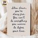 Inspirational Motivational Quote Painting Poster, Minimalist Handwritten Text Poster, Gentle Encouraging Words To Bring Comfort, Suitable For Bedroom_maomaolike.com
