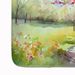 Michigan Blossoms In Watercolor Memory Foam Kitchen Mat Machine Washable Anti-Fatigue Mat Cushion Comfort Bath Mat Or Kitchen Rug_maomaolike.com
