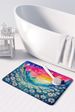 Daisies In Color Memory Foam Kitchen Mat Machine Washable Anti-Fatigue Mat Cushion Comfort Bath Mat Or Kitchen Rug_maomaolike.com