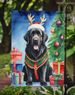 Newfoundland Christmas Reindeer Garden Flag Mailbox Flag Decorative Yard Flag Banner Outside Patio Artwork Yard Flower Beds, Garden Size, Multicolor_maomaolike.com