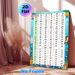 Spanish Phonics Chart Painting Poster, Colorful Cartoon Animal & Underwater Scene Poster, Practical For Spanish Pronunciation Learning, Ideal For_maomaolike.com