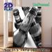 Beer Bottle Themed Painting Poster, Monochrome Close-up Of Beer Bottles With Frothy Bubbles Poster, Sleek Minimalist Artwork, Ideal For Home Bar_maomaolike.com