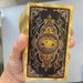 Spanish And English Golden Foil Tarot Deck With Guidebook - 78 PVC Spiritual Cards Waterproof Wrinkle Resistant_maomaolike.com