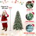 7ft PE/PVC Tree
Red Fruit*75pcs Pine Cone*75pcs_maomaolike.com