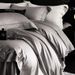 Luxurious Solid Color High-End Feel 140-Count Long-Staple Four-Piece Set Pure Cotton Sateen Hotel All-Cotton Plain Bedding_maomaolike.com