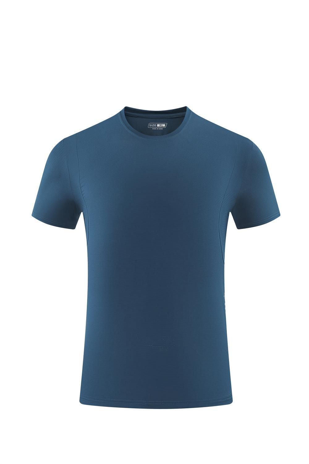 Men's Clothing Sports T-Shirt Quick-Drying Short-Sleeved Running Fitness Training Clothes Elastic Breathable Ice-Feel Cycling Clothes_maomaolike.com