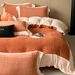 Fleece-Lined Thickened Winter Warm Milk Velvet Four-Piece Set Cream Style Cherry Embroidery Simple Anti-Static Duvet Cover Bed She_maomaolike.com