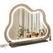 LED Lighted Makeup Home Desktop HD Vanity Table Large Ins Style Fill Light Mirror For Bedroom_maomaolike.com