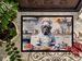 Neapolitan Mastiff The Chef Doormat Front Door Mat Indoor Outdoor Rugs For Entryway, Non Slip Washable Low Pile, 24H X 36W_maomaolike.com