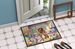 Decorating Easter Cocker Spaniel Doormat Front Door Mat Indoor Outdoor Rugs For Entryway, Non Slip Washable Low Pile, 24H X 36W_maomaolike.com