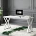 Heavy-Duty Computer Desk, 55" Simple Study Desk Writing Table_maomaolike.com