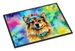 Hippie Dawg Doormat Front Door Mat Indoor Outdoor Rugs For Entryway, Non Slip Washable Low Pile, 24H X 36W_maomaolike.com