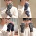 Sports Gloves Skiing Cycling Motorcycle Hiking Warm Gloves Gloves for men warm winter fingers open fingers autumn and winter knitted wool flap_maomaolike.com