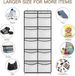 Hot Sale 5-compartment Multi-function Storage Bag Door Back Finishing Large Non-woven Storage Hanging Bag 10-compartment Storage Bag_maomaolike.com