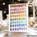 Color Palette Gradient Painting Poster, Soft-toned Torn Paper Style Color Block Poster, Gentle Gradient Color Scheme Ideal For Home Studio, Living_maomaolike.com