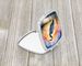 Blue Heron Setting Sun Compact Mirror Decorative Travel Makeup Mirror For Women Girls Gifts Pocket Makeup Mirror Folding Handheld_maomaolike.com