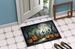 Graveyard Spooky Halloween Doormat Front Door Mat Indoor Outdoor Rugs For Entryway, Non Slip Washable Low Pile, 24H X 36W_maomaolike.com