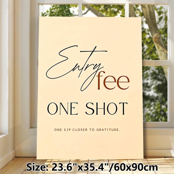 Coffee Themed Quote Painting Poster, Minimalist Warm-toned Typographic Poster, Elegant Gratitude-focused Decor Suitable For Kitchen, Coffee Bar_maomaolike.com