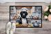 Black Labrador Retriever The Chef Doormat Front Door Mat Indoor Outdoor Rugs For Entryway, Non Slip Washable Low Pile, 24H X 36W_maomaolike.com