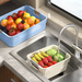 Kitchen Cabinet Desktop Snack Miscellaneous Bin Toy Organizer Basket Household Plastic Storage Box_maomaolike.com