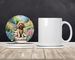 Cockapoo Spring Path Large Sandstone Coasters Pack Of 4 Absorbent Round Coasters Decor Gifts For Men Or Women, 4 In, Multicolor_maomaolike.com