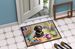 Decorating Easter Curly-Coated Retriever Doormat Front Door Mat Indoor Outdoor Rugs For Entryway, Non Slip Washable Low Pile, 24H X 36W_maomaolike.com