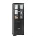 Tall Bathroom Storage Cabinet, Cabinet With Four Doors And Drawers, Adjustable Shelf, MDF Board_maomaolike.com