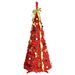 6FT Pop Up Tree
+150 Lights
4 Ribbons
1 Large Bow
12 Christmas Flowers
12 Snowflakes
12 Pine Cones
12 60MM Balls_maomaolike.com