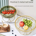 European Style Light Luxury Creative Living Room Household Fruit Basket Afrnoon Tea Dessert Hol Front Desk Candy_maomaolike.com